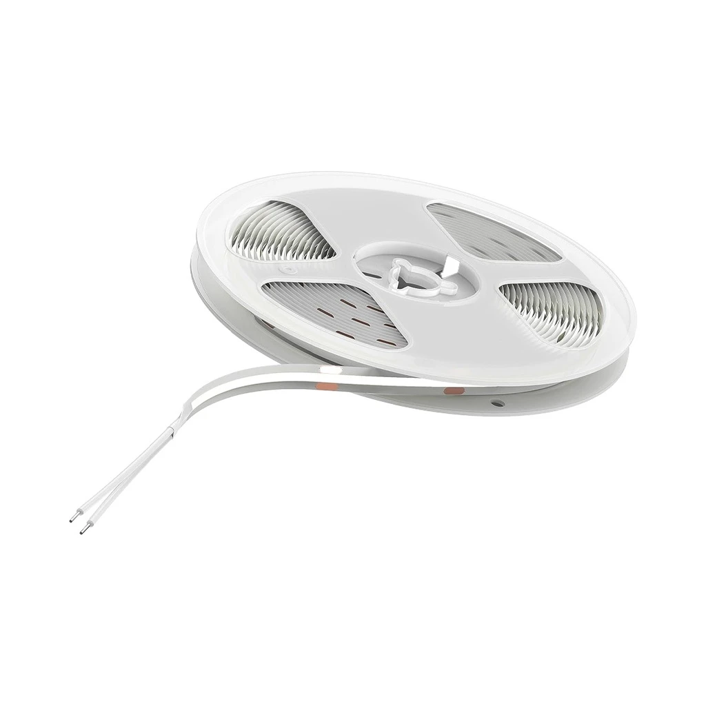 [LBZ-00472] Banda LED COB 12V, 528 LED/m, Lumina Alb-Rece, Interior IP20, Latime 10mm, Rola 5 metri