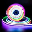 [LBZ-00482] Banda LED COB 12V, RGB, COB 2880, 576 LED/m, Interior IP20, 10mm, Rola 5 metri