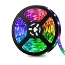 [LBZ-00498] Banda LED RGB 12V, 60 LED/m, SMD 5050, Multicolora, IP65, Latime 10mm, Rola 5 metri