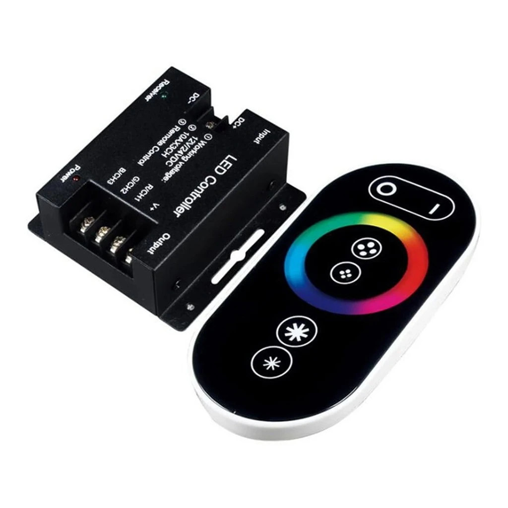 [LBZ-00514] Controller LED RGB cu Touch, 12V/24V