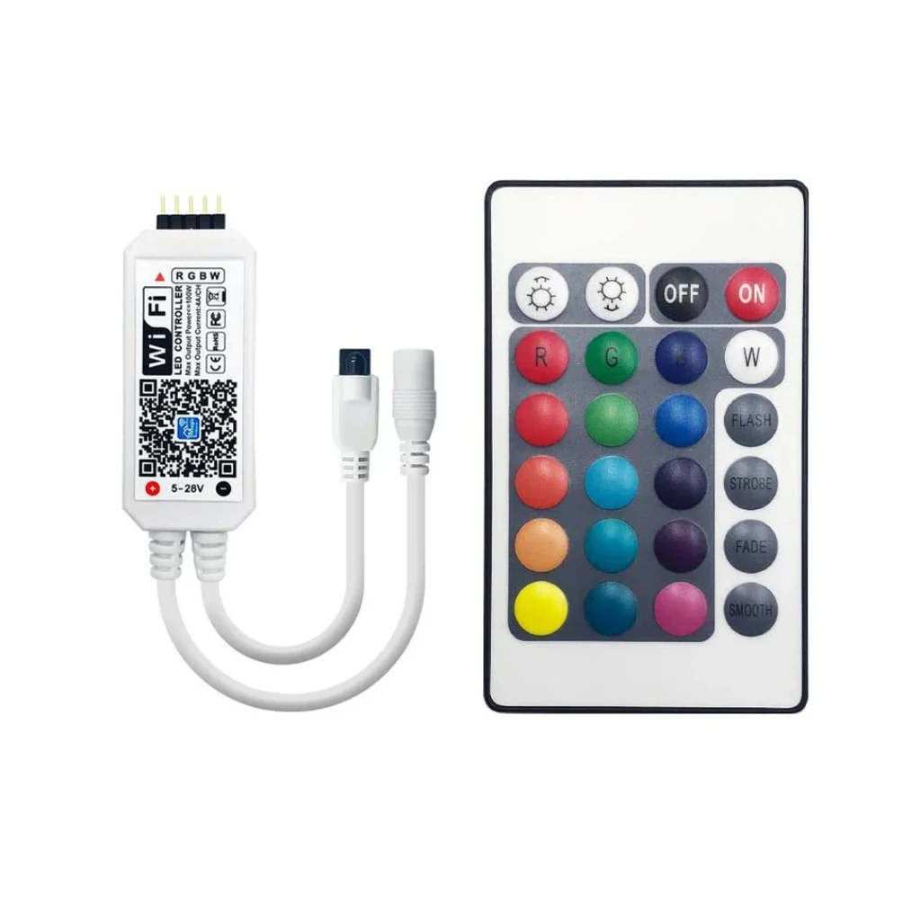 [LBZ-00518] Controller Smart Magic Wifi LED RGBW cu Telecomanda 24 taste