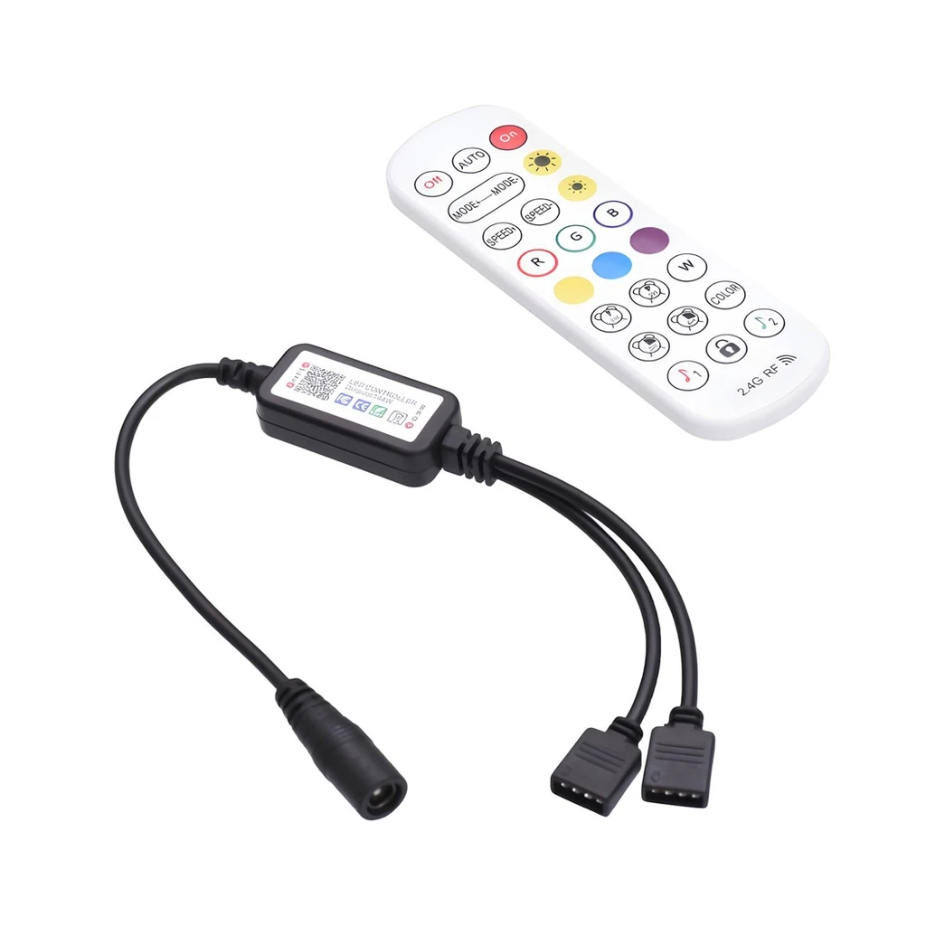 [LBZ-00524] Mini Controller LED RGB, Telecomanda 24 Taste, 2 Iesiri, Magic Smart, 144W