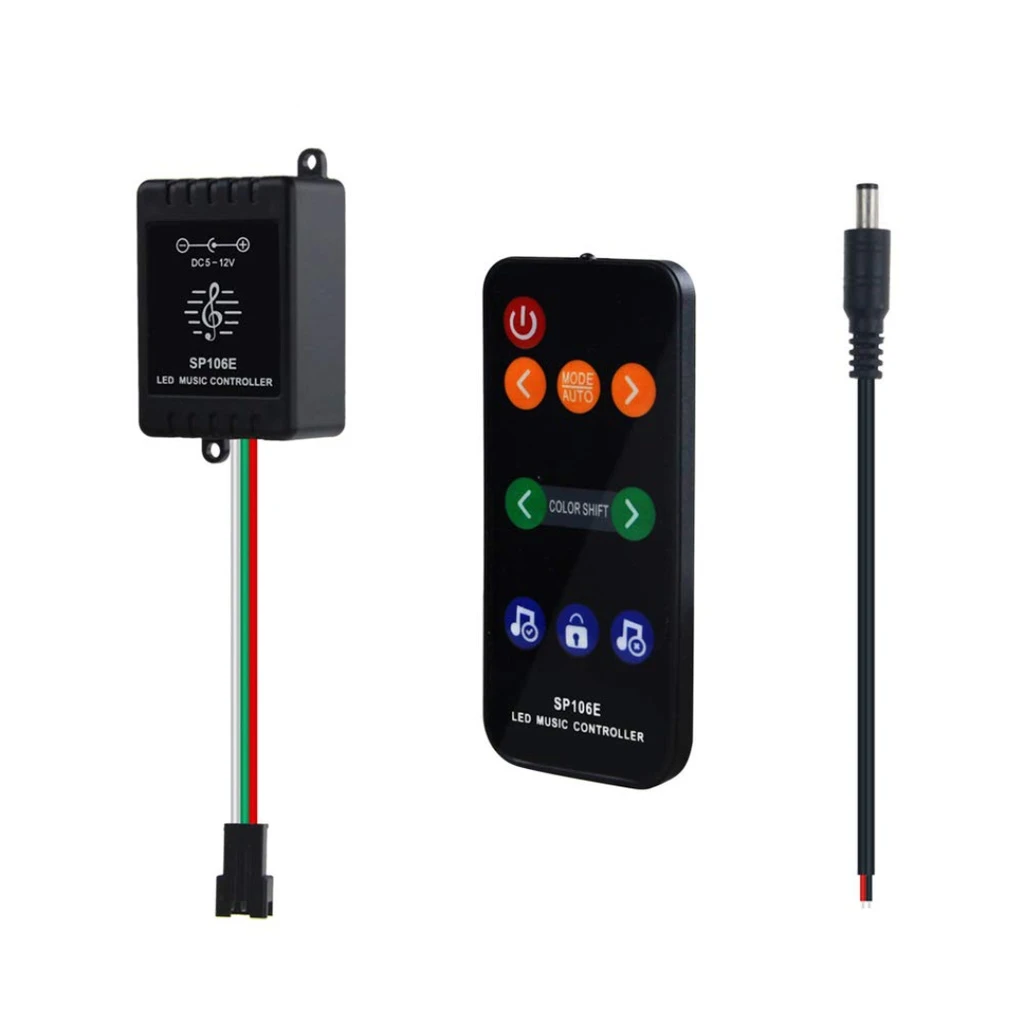 [LBZ-00525] Controller LED Music Pixel 2811-2812