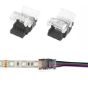 [LBZ-00541] Conector Banda LED 10mm, 4 Pini, 4 Fire 