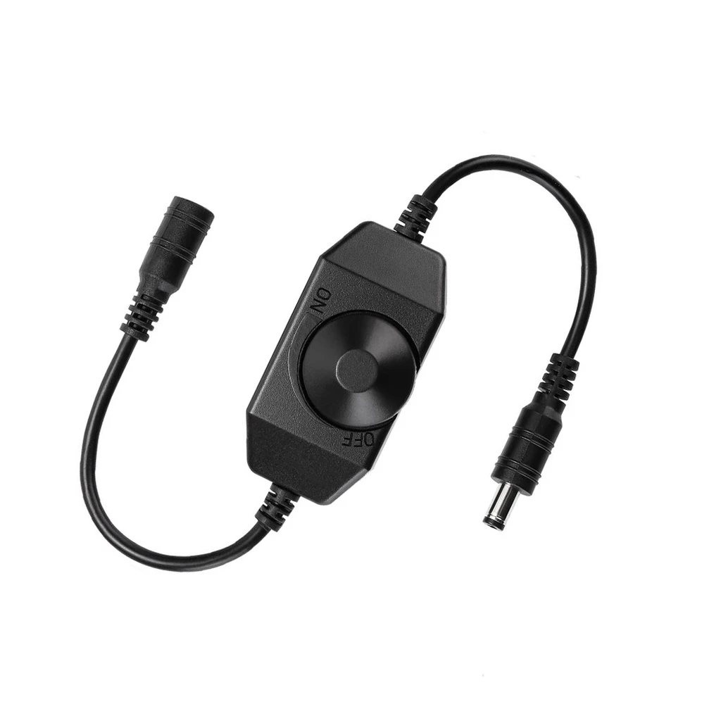 [LBZ-00543] Dimmer tip Intrerupator, Mufa 2,1mm, Negru