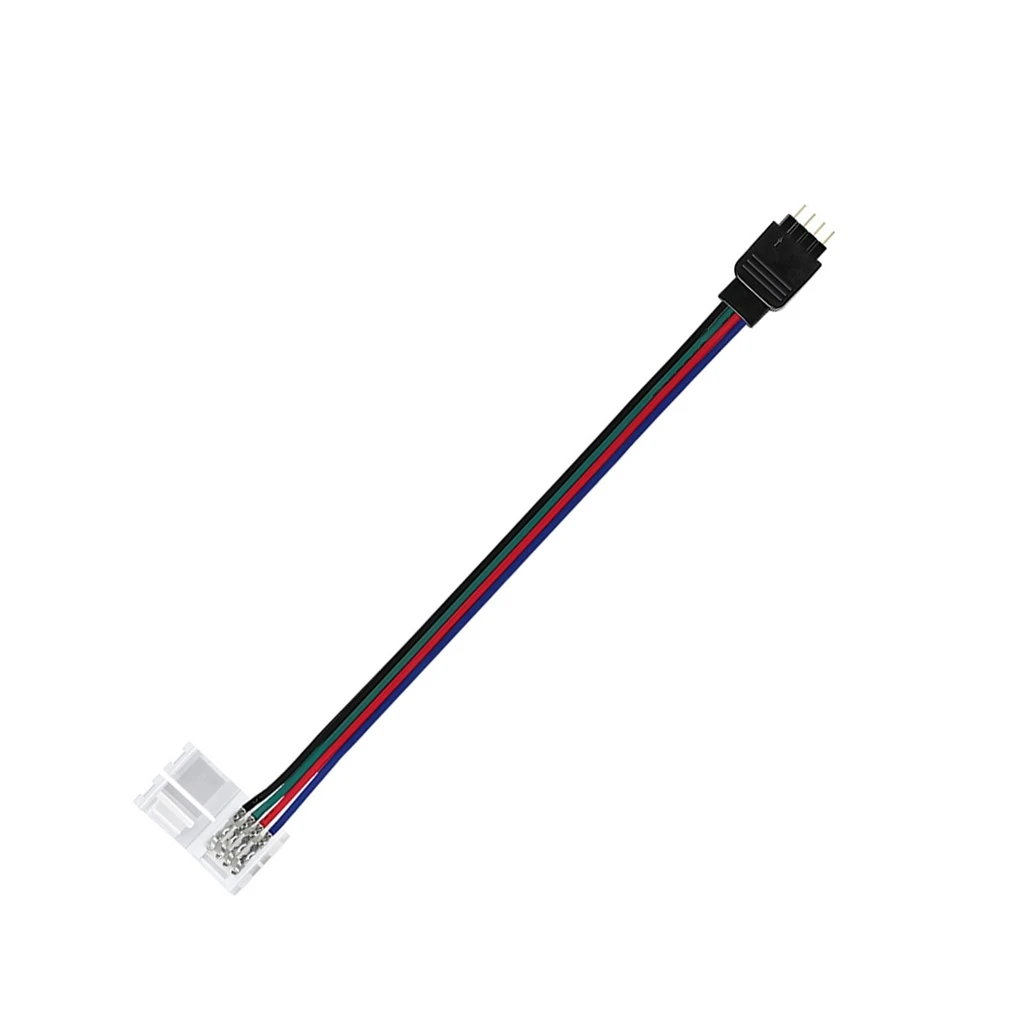 [LBZ-00545] Conector Alimentare Banda LED RGB cu 4 Fire