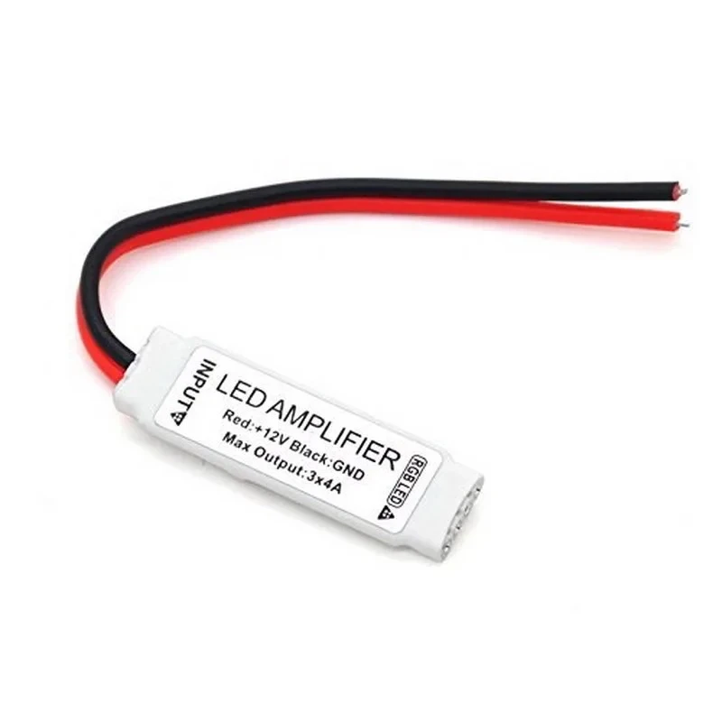 [LBZ-00553] Mini-Amplificator LED RGB 12V cu Fire