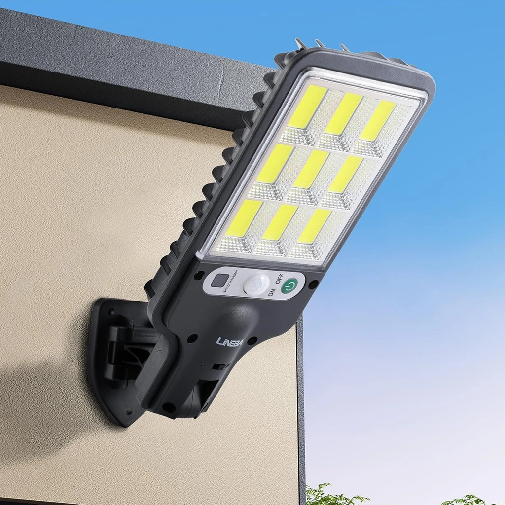 [LBZ-00565] Lampa solara stradala 108 LED-uri COB cu panou solar integrat si telecomanda