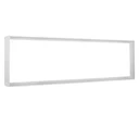 [LBZ-00596] Rama montaj panou LED pe tavan 30x120 cm, culoare alb