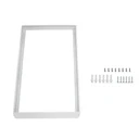[LBZ-00597] Rama montaj panou LED pe tavan 60x120 cm, culoare alb