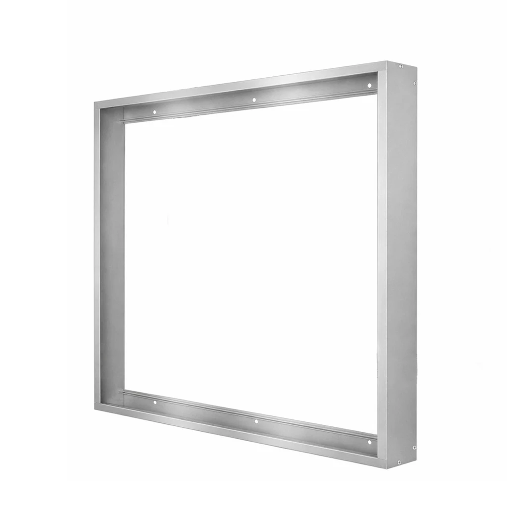 [LBZ-00289] Rama montaj panou LED pe tavan 60x60 cm, Culoare argintie