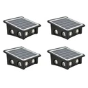 [COMBO-00079] Set 4 Lampi Solare cu 8 LED-uri, IP65, 3 Culori 6500K 4000K 3000K