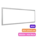 [LBZ-00031] Panou LED 60x120 cm, 96W, Lumina Rece 6500K, Model Eco, Rama Alba, Ideal pentru Tavan Casetat, Incastrat