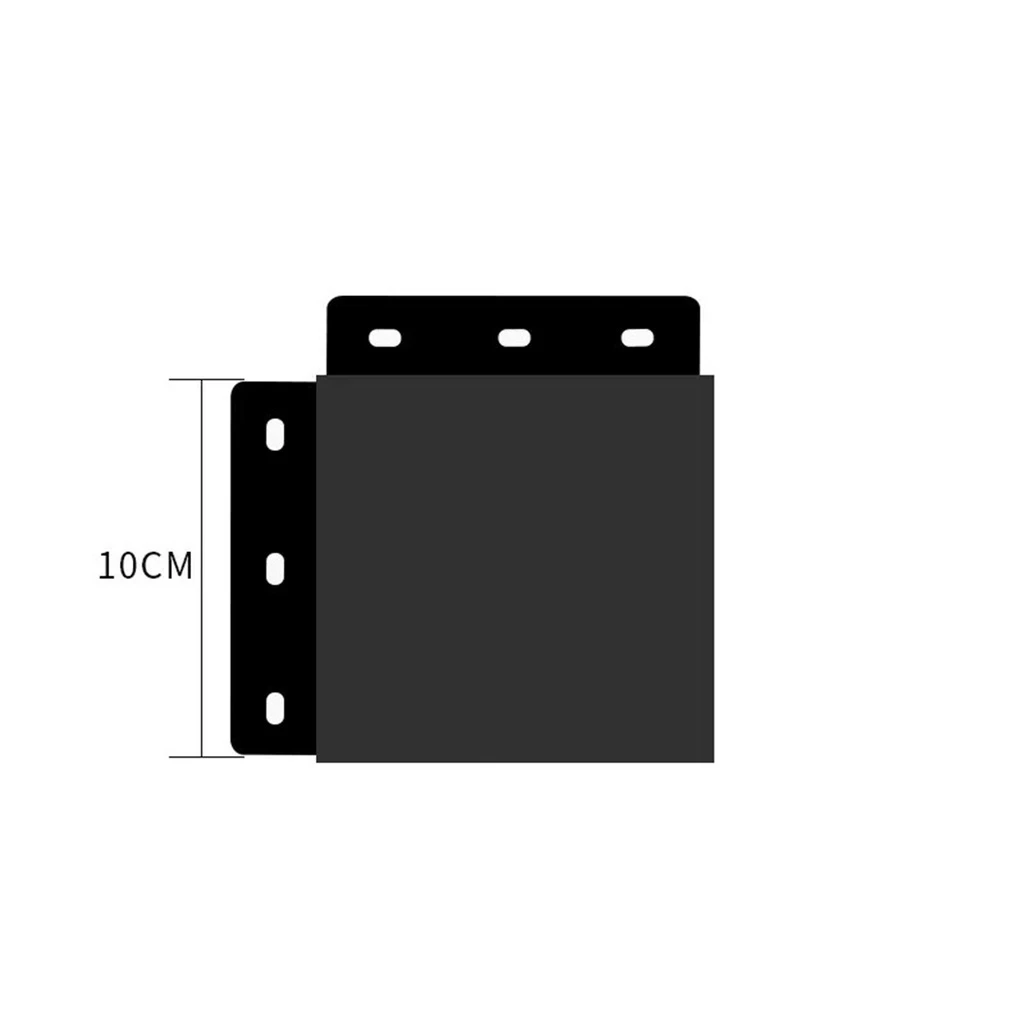 [LBZ-00139] Conector negru tip L 10 cm