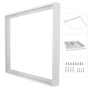Rama montaj panou LED pe tavan 30x30 cm, culoare alb
